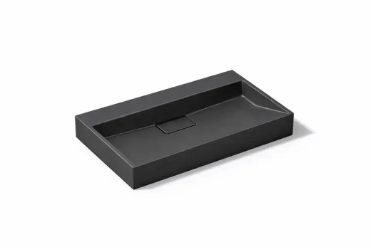 Умивальник раковина VBI ESTE 80 BLACK накладний підвісний VBI-019916 - 6