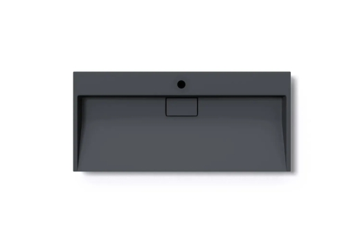 Умивальник раковина VBI ESTE 100 BLACK 1/O накладний підвісний VBI-019923 - 7