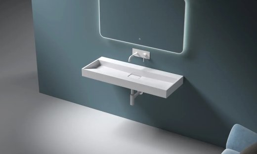 Умивальник раковина VBI ESTE WHITE 120 накладний підвісний VBI-019926 - 5