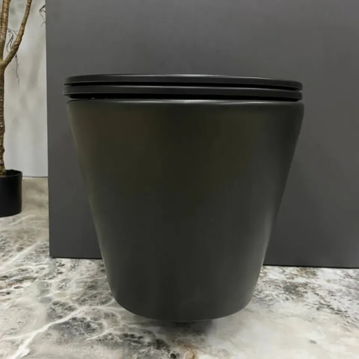 Підвісний унітаз VBI LEVANZO BLACK MATT VBI-020201 - 4