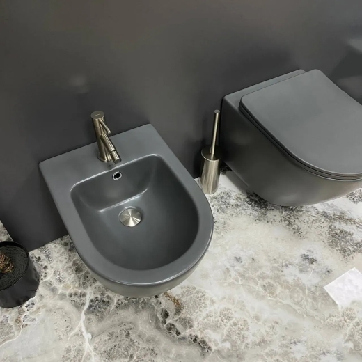 Підвісне біде VBI VULCANO GREY MATT VBI-020411 - 4