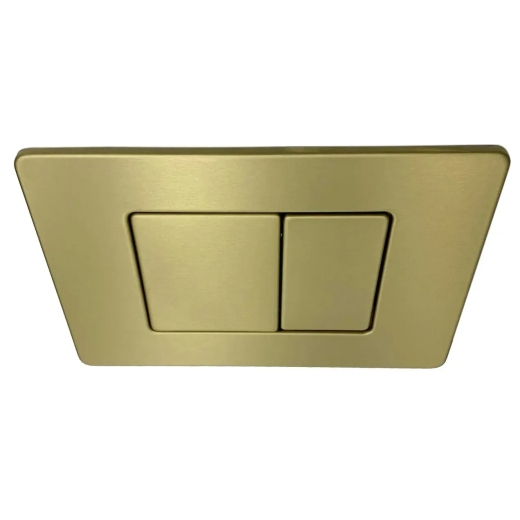 Кнопка смыва для инсталляции VBI ELBA XS BRUSHED GOLD VBI-030106 - 2