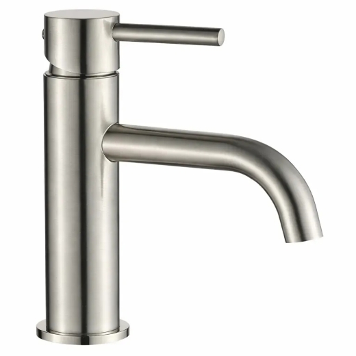 Смеситель для раковины VBI MILANO NICKEL низкий VBI-050100NI - 1