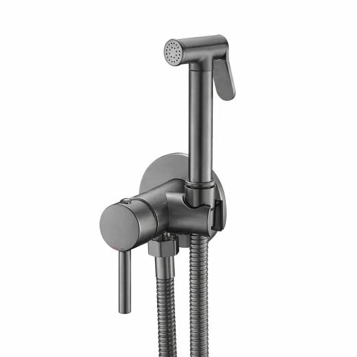 Набір гігієнічного душу VBI MILANO GRAPHITE прихованого монтажу VBI-050105GR - 1