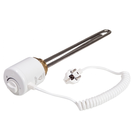 Тен Tenko RS 2,0 кВт, нарізь 1"1/4, прямий, з термостатом, нерж RS 83 C8,5/2,0 J230G1¼ (96306) - 1