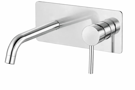 Змішувач для раковини VBI MILANO LONG 2 CHROME прихованого монтажу VBI-050112CH - 1