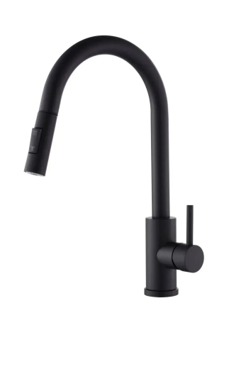Змішувач для кухні VBI FLUSSO BLACK VBI-055000BL - 1