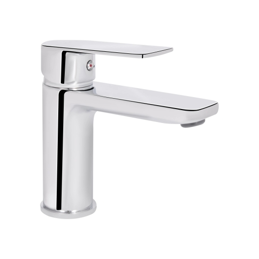 Змішувач для раковини низький Qtap Aries, Chrome k35 (QTARI270CRM45557) - 1