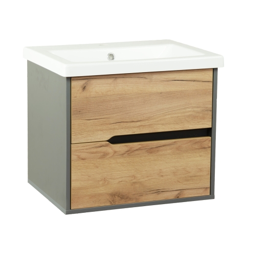 Тумба подвесная Vivia Loft Ш2 (Eko) под умывальник CERS-60 (А0059411) - 1