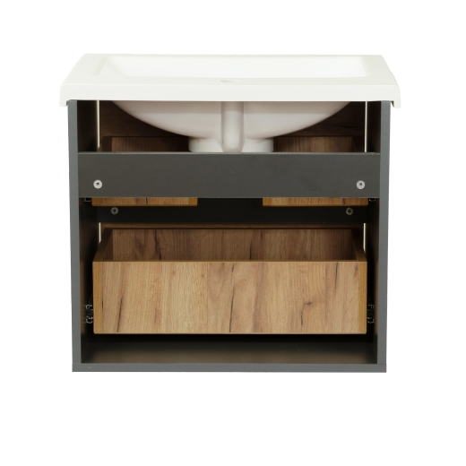 Тумба подвесная Vivia Loft Ш2 (Eko) под умывальник CERS-60 (А0059411) - 5