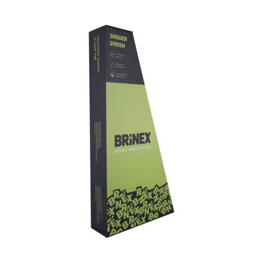 Душова система універсальна Brinex Pure 1030, Nickel k35 на три споживачі (BRIPUR1030NKL) - 10