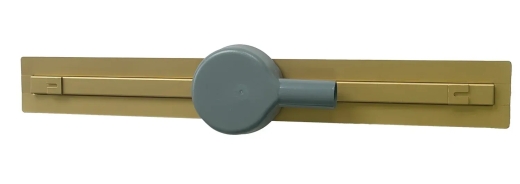 Трап для душу VBI FORT SLIM 100 BRUSHED GOLD VBI-060210BG - 5