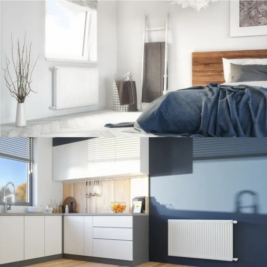 Радіатор сталевий Korado 22K 300x1000 з боковим підключенням (KO1078) - 4