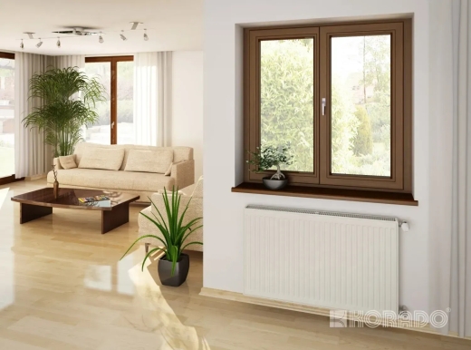 Радіатор сталевий Korado 22K 300x1000 з боковим підключенням (KO1078) - 5