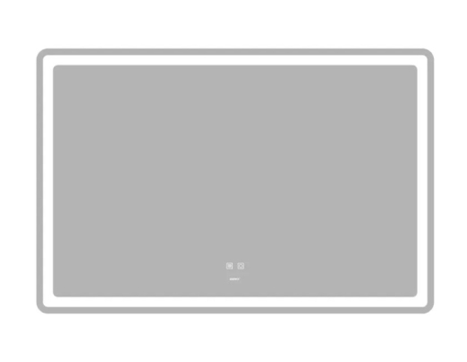 Зеркало Zerix Mirra MR05-120x80 с LED Touch, Anti-fog, димером, регулятором яркости (ZX6061) - 1