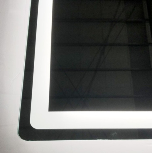 Зеркало Zerix Mirra MR05-120x80 с LED Touch, Anti-fog, димером, регулятором яркости (ZX6061) - 3