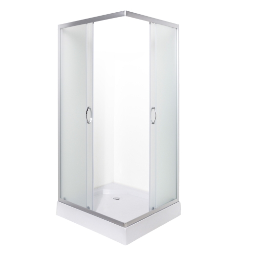 Душова кабіна Vivia 20 JK New 80x80x191 мілкий квадратний піддон (А0055603) - 2