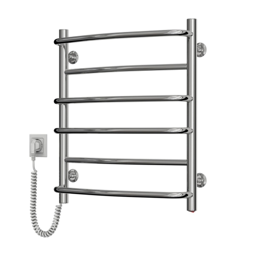 Полотенцесушитель электрический Navin Омега 530x600 L  хром (А0033910) - 1