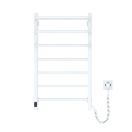 Полотенцесушитель электрический Navin Fortis 480x800 R Sensor белый (с полкой) (А0056744) - 1