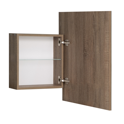 Дзеркало з шафкою підвісне Vivia Kolour 550*700 Оксід (А0058306) - 9