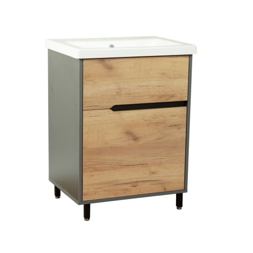 Тумба  Vivia Loft Ш2 (Eko) під умивальник CERS - 60 (А0059410) - 2