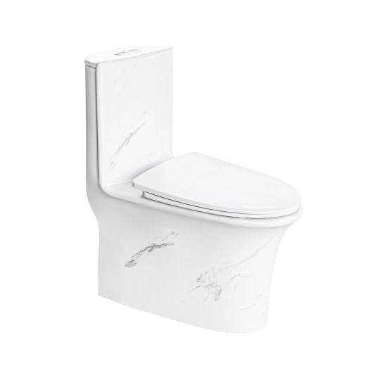 Унітаз-моноблок Insana SY 1612 PAINT rim 713977 білий (А0058450) - 1