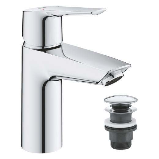 Змішувач для раковини Grohe QuickFix Start S-Size 23550002 з донним клапаном (CV030579) - 1