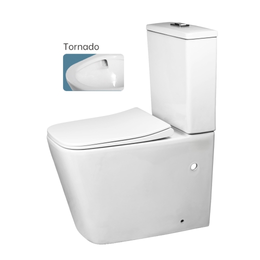 Унітаз Insana Veron TRN HL 62X37.5X820 білий (А0059555) - 1