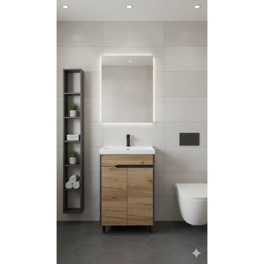 Тумба Vivia Loft Д2 (Eko) под умывальник Idea-60 (А0060498) - 1