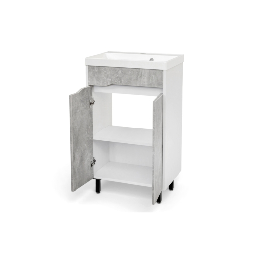 Тумба Vivia Loft Д2 (Бетон) к умывальнику Idea-50 (А0060501) - 2