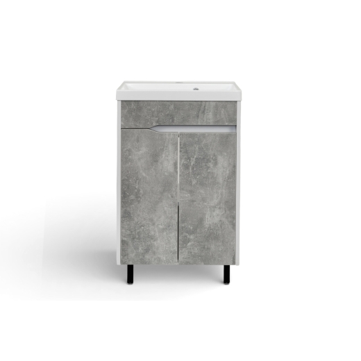 Тумба Vivia Loft Д2 (Бетон) к умывальнику Idea-50 (А0060501) - 3