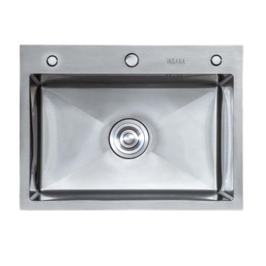 Мойка кухонная Insana LEIF IB 6050 из нержавеющей стали 60х50х22 satin (А0059858) - 1