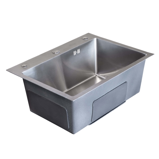 Мийка кухонна Insana LEIF IB 6050 з нержавіючої сталі 60х50х22 satin (А0059858) - 2