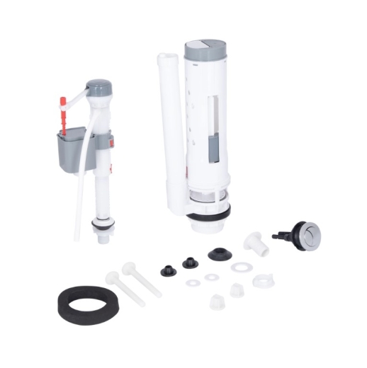 Унітаз моноблок підлоговий Mixxus BEVEL-0406-T1 690х360х790mm, система змиву TORNADO 1.0 (MI6729) - 10