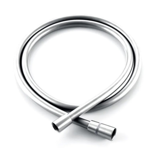 Шланг для душу Koer KB-0804-150-01 силіконовий 150 см, хром (KR4807) - 1