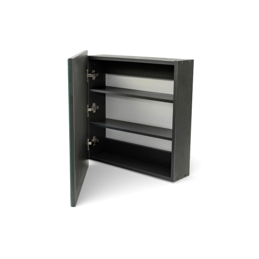 Дзеркало з шафкою Vivia Loft 600x550 (Еко) Антрацит (А0060505) - 3