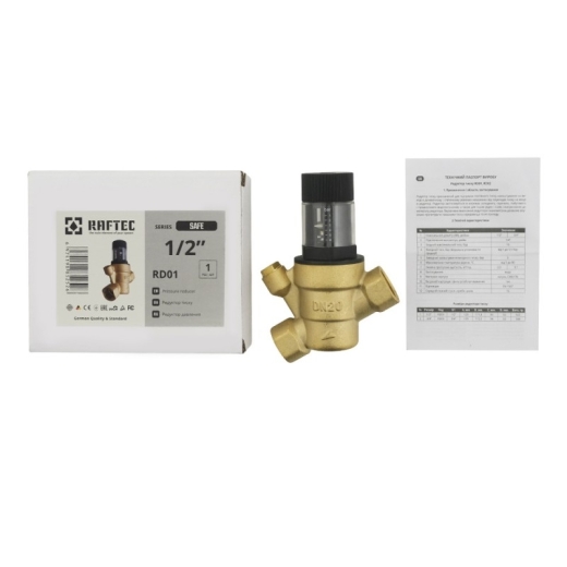Редуктор тиску Raftec 1/2" RD01 (RAF75917) - 5