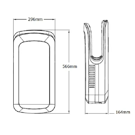 Сушарка для рук Power RAPID PW702 White - 13