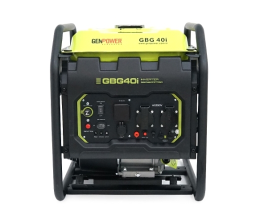 Генератор інверторний бензиновий Genpower GBG 40I 3.2kW (4kVA), однофазний, 230V, 50Hz, DC12V. об'єм 15.0л. АКБ у комплект не входить (GBG 40I) - 2