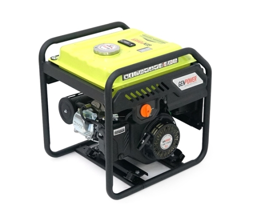 Генератор інверторний бензиновий Genpower GBG 40I 3.2kW (4kVA), однофазний, 230V, 50Hz, DC12V. об'єм 15.0л. АКБ у комплект не входить (GBG 40I) - 3