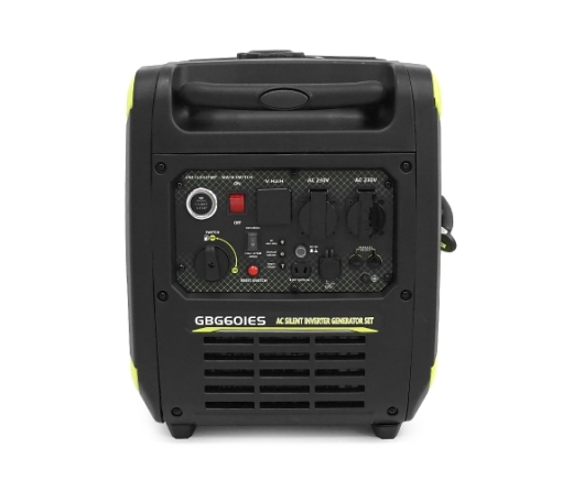 Генератор інверторний бензиновий Genpower GBG 60IES 4.8kW (6kVA), однофазний, 230V, 50Hz, DC12V. об'єм 15.0л. витрата 0,374Lt/kWt.стартер, АКБ у комплект не входить (GBG 60IES) - 4