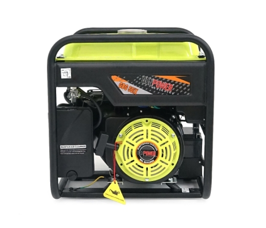 Генератор інверторний бензиновий Genpower GBG 50IXE 3.6kW (5kVA), однофазний, 230V, 50Hz, DC12V. об'єм 15.0л. АКБ у комплект не входить (GBG 50IXE) - 4
