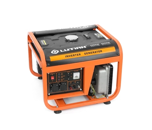 Генератор инверторный бензиновий LUTIAN LT4500I, 4,5KVA (3.5kW), однофазный, мотор LT170-F1 4-тактний, 1-циліндровий OHV, 220V, 50Hz, обьем 15л, ручной старт, 45кг (LT4500I) - 4