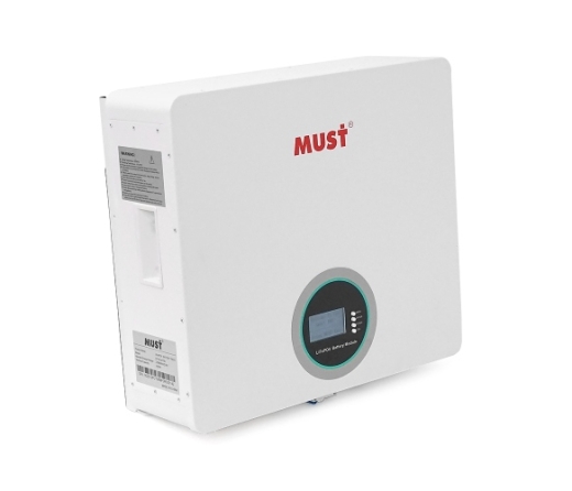 Акумуляторна батарея Must LiFePO4 25.6V 100Ah ( 450 x 400 x 140 ), 23kg, монтаж на стіну (LP16-24100) - 1