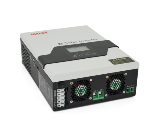 Гiбрiдний ДБЖ MUST PV18-1012VPM II, 1000W, 12V, ток заряда 10/20A, 160-275V, MPPT (45А, 105 Vdc) (PV18-1012VPM II) - 2