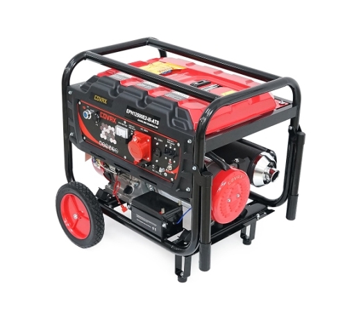Генератор бензиновий COVAX EPH12500E2-lll-ATS, 8.0kW, 220V-380V, 50Hz, DC12V, 18HP, Electric Starter, tank 25L, 705x560x570mm, 86kg (EPH12500E2-lll-ATS) - 1