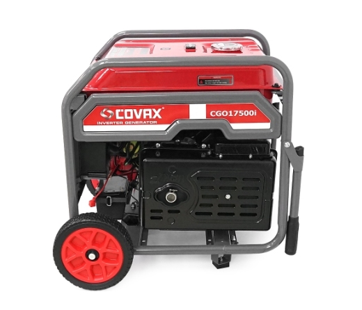 Генератор інверторний COVAX CGO17500i, 11kW, бензин, однофазний 220V, 50Hz, electrik starter, 4-stroke, бак 25L, 633х550х605mm, 70kg (CGO17500i) - 3