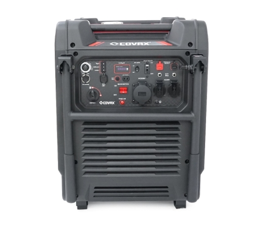 Генератор інверторний бензин COVAX CG16800iERC, 10.5kW, однофазний 220V, 50Hz, 194FPD, бак 32L, 815х580х760mm, 125kg (CG16800iERC) - 5