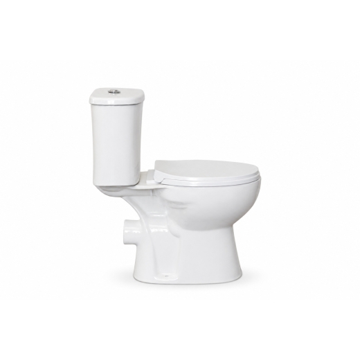 Унітаз-компакт Vivia Classic TRN 65.5*35.2*72.8 білий (А0061820) - 5