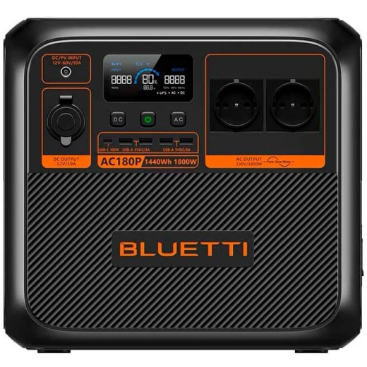 Зарядная станция Bluetti AC180P, 1800 Вт, 1440 Вт*ч, ДЖБ, UPS (AC180P) - 2